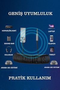 Bluetooth Wireless Bt5.1 Usb To 3,5mm Araç Kiti Bluetooth Araç Içi Fm Transmitter Hifi Ses Destekli ürün fotoğrafı