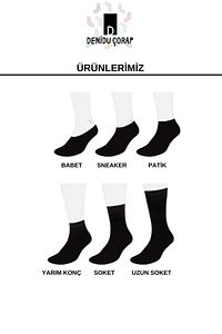 Bambu Babet Çorap Silikonlu 6 Çift (YIKAMALI,BURUNDİKİŞSİZ,FARFÜMLÜ,PREMİUM) Erkek,bayan ürün fotoğrafı