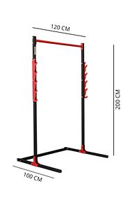 Fonksiyonel Squat Rack Güçlü Tasarım Ile Evde Egzersiz Için Ideal ürün fotoğrafı