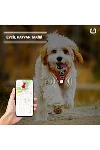 Smart Tag Beyaz Akıllı Takip Cihazı ürün fotoğrafı