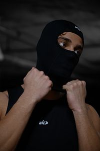 Balaklava Termal Spor Motor Maske Shadow ürün fotoğrafı