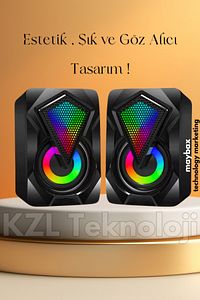 A Bass Bilgisayar Hoparlörü Pc Laptop Notebook Telefon Hoparlör 3.5 Mm Jack Usb Speaker ürün fotoğrafı