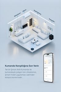 Akıllı Ir Wifi Kumanda - Kumandalı Cihazlarınızı Akıllandırın ürün fotoğrafı