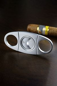 Cohiba Kutusunda Gri Çelik Puro Makası hs89 ürün fotoğrafı