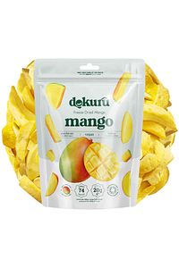 Mango Kuru Meyve Cipsi - Dondurularak Kurutulmuş Freeze Dried Çıtır Mango ürün fotoğrafı