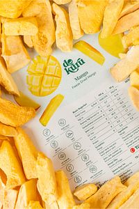 Mango Kuru Meyve Cipsi - Dondurularak Kurutulmuş Freeze Dried Çıtır Mango ürün fotoğrafı