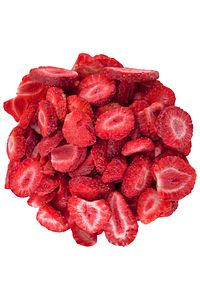 Çilek Kuru Meyve Cipsi - Dondurularak Kurutulmuş Freeze Dried Çıtır Çilek ürün fotoğrafı