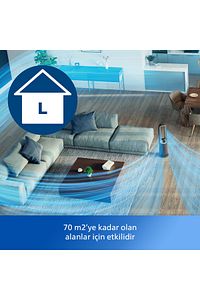 8000 Serisi Air Performer 3in1 Hava Temizleme Cihazı, 270 m3/sa Temiz Hava Hızı, AMF870/15 ürün fotoğrafı