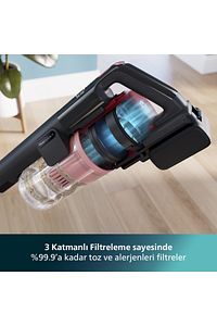 6000 Serisi Kablosuz Dikey Süpürge XC6552/01 ürün fotoğrafı
