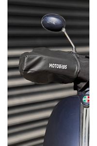Motosiklet Elcik Rüzgarlık İçi Kürklü Elcik Koruma Scooter Uyumlu  + Su Geçirmez Kılıf ürün fotoğrafı