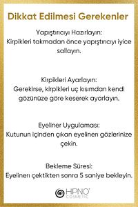 Takma Kirpik Seti 6farklı Model Kalem 2 Adet Kalem(SİYAH-ŞEFFAF)yapıştırıcılı (APARAT HEDİYE) ürün fotoğrafı