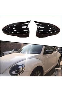 Volkswagen Jetta Mk6 Golf Mk6 Scirocco Passat B7 Ve Cc 2011-2014 Yarasa Ayna Kapağı, Parlak Siyah ürün fotoğrafı