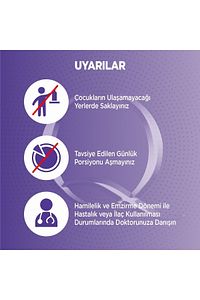 Üçlü Vitamin Takviyesi C, D Ve Çinko 60 Kapsül ürün fotoğrafı