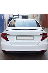 Fiat Egea Sedan Bagaj Üstü Piano Black Spoiler ürün fotoğrafı