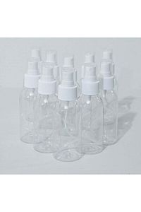 Sprey Başlıklı 100 ml Boş Pet Şişe 5 Adet Sağlam Sert Plastik ürün fotoğrafı
