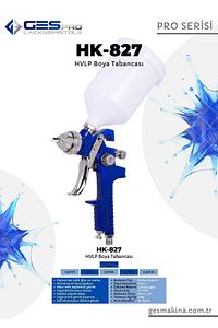 Pro Hk827 (1.3mm) Üstten Depolu Hvlp Profesyonel Boya Tabancası ürün fotoğrafı