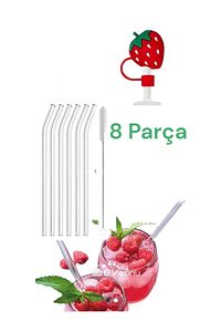 6'lı 9mm. 20cm Boyunda Cam Pipet, 1 Adet Pipet Temizleme Fırçası Ve 1 Adet Pipet Kapağı Seti ürün fotoğrafı