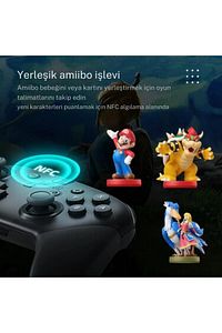 Switch Splatoon 2 Pro Controller Kablosuz Oyun Kolu Pc Uyumlu ürün fotoğrafı