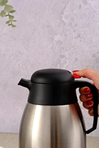 Paslanmaz Çelik Çay Termosu 1.5 Litre | 12-24 Saat Soğuk, 8-12 Saat Sıcak Tutma | Paslanmaz Çelik ürün fotoğrafı
