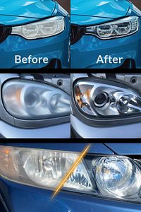 Buharlı Far Temizleme Far Parlatma Avantajlı Set Paket (HEADLIGHT CLEANER KIT) ürün fotoğrafı