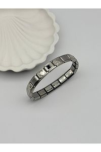 İtalyan Charm Bileklik Kalp ve Yıldızlı ürün fotoğrafı