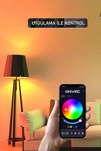 2gen Tuya Wifi Bluetooth Destekli 9w Rgb Akıllı Ampul ürün fotoğrafı
