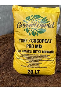 20 Litre Ithal Çok Amaçlı Bitki Toprağı Torf Cocopeat Ponza Taşı - Kokopit Özel Karışım Saksı Harcı ürün fotoğrafı