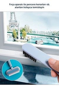 Çok Amaçlı Pratik Cam Temizleyici Kıl Tüy Toplayıcı Halı Kanepe Koltuk Temizleyici ürün fotoğrafı