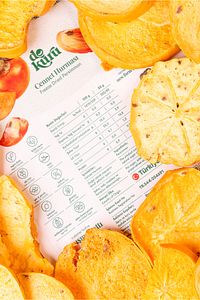 Cennet Hurması Kuru Meyve Cipsi - Dondurularak Kurutulmuş Freeze Dried Çıtır Trabzon Hurması ürün fotoğrafı