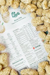 Dut Kurusu Meyve Cipsi - Dondurularak Kurutulmuş Freeze Dried Çıtır Dut ürün fotoğrafı