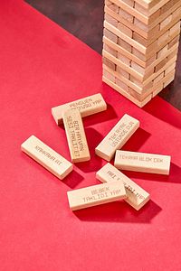 Cezalı Jenga Denge Oyunu Tower Büyük Boy 54 Parça ürün fotoğrafı