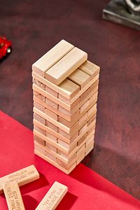 Cezalı Jenga Denge Oyunu Tower Büyük Boy 54 Parça ürün fotoğrafı