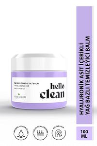 Hello Clean Yoğun Nemlendirici Yağ Bazlı Temizleyici Balm ürün fotoğrafı