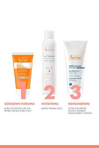 Cream Kuru Ciltler için SPF 50+ Yüksek Korumalı Renkli Güneş Kremi 50 ml ürün fotoğrafı