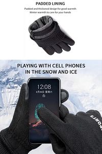 Polar Eldiven Soğuk Hava Dokunmatik Kışlık Spor Motosiklet Asker Taktik Kar Eldiveni ürün fotoğrafı