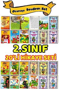 1.2.3. Sınıflar Için Hikaye Seti 20 Kitap Okuma Seti Her Kitap 32 Sayfa Ve Sorulu ürün fotoğrafı