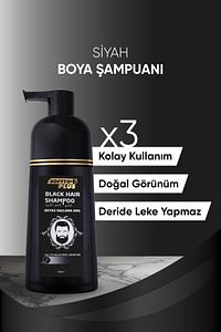 Beyaz Saçlar Için Siyah Şampuan 350ml ürün fotoğrafı