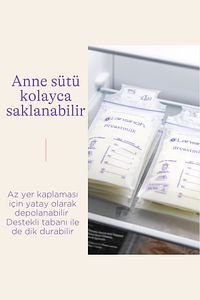 Anne Sütü Saklama Poşetleri 50 Adet ürün fotoğrafı