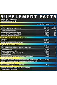 Outlift Amped High-Impact PreWorkout ürün fotoğrafı