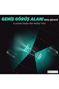 Botslab G980h Pro Adas Ön 4k Uhd Arka 2k Qhd 170° Geniş Açı Gecegörüşü Gps Wifi Araç Içi Kamera ürün fotoğrafı