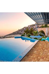 Teak Ağacı Yer Karosu 9 Adet 1 Koli Bahçe Banyo Deck Ahşap Karo Masif Yer Döşemesi Balkon Deck ürün fotoğrafı