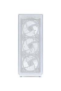 Beyaz Ice Drill 4 RGB Fanlı Mesh Panel ATX PC Gaming Bilgisayar Oyuncu Kasası ürün fotoğrafı