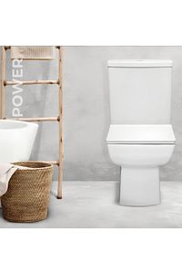 Power Duvara Sıfır Klozet Pow.k022, Power Duroplast Yavaş Kapak ürün fotoğrafı