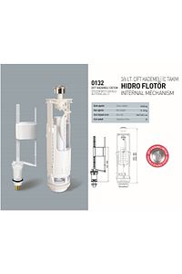 Power Duvara Sıfır Klozet Pow.k022, Power Duroplast Yavaş Kapak ürün fotoğrafı