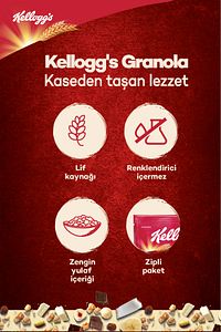 Granola Klasik 340 Gx 3 Adet, %56 Yulaf Içerir, Lif Kaynağı, Kahvaltılık Gevrek ürün fotoğrafı