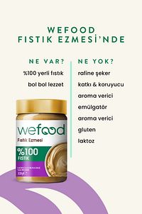 %100 Fıstık Ezmesi 300 gr ürün fotoğrafı