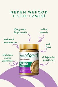 %100 Fıstık Ezmesi 300 gr ürün fotoğrafı
