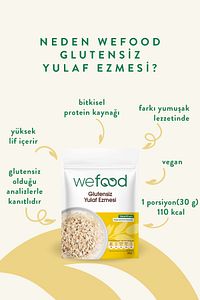 Glütensiz Yulaf Ezmesi 300 Gr 3'lü ürün fotoğrafı