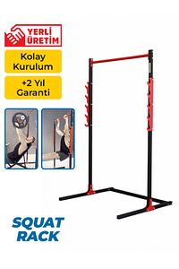 Fonksiyonel Squat Rack Güçlü Tasarım Ile Evde Egzersiz Için Ideal ürün fotoğrafı