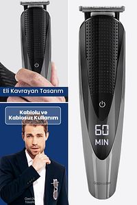 Drive Islak Kuru Ipx7 Su Geçirmez Yıkanabilir 14 In 1 Standlı Erkek Bakım Seti ürün fotoğrafı